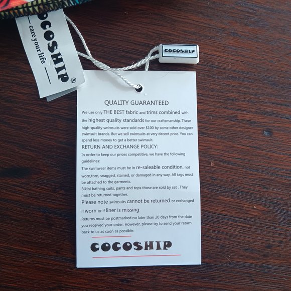 NWT Padded Bikini Top Floral - Picture 9 of 9